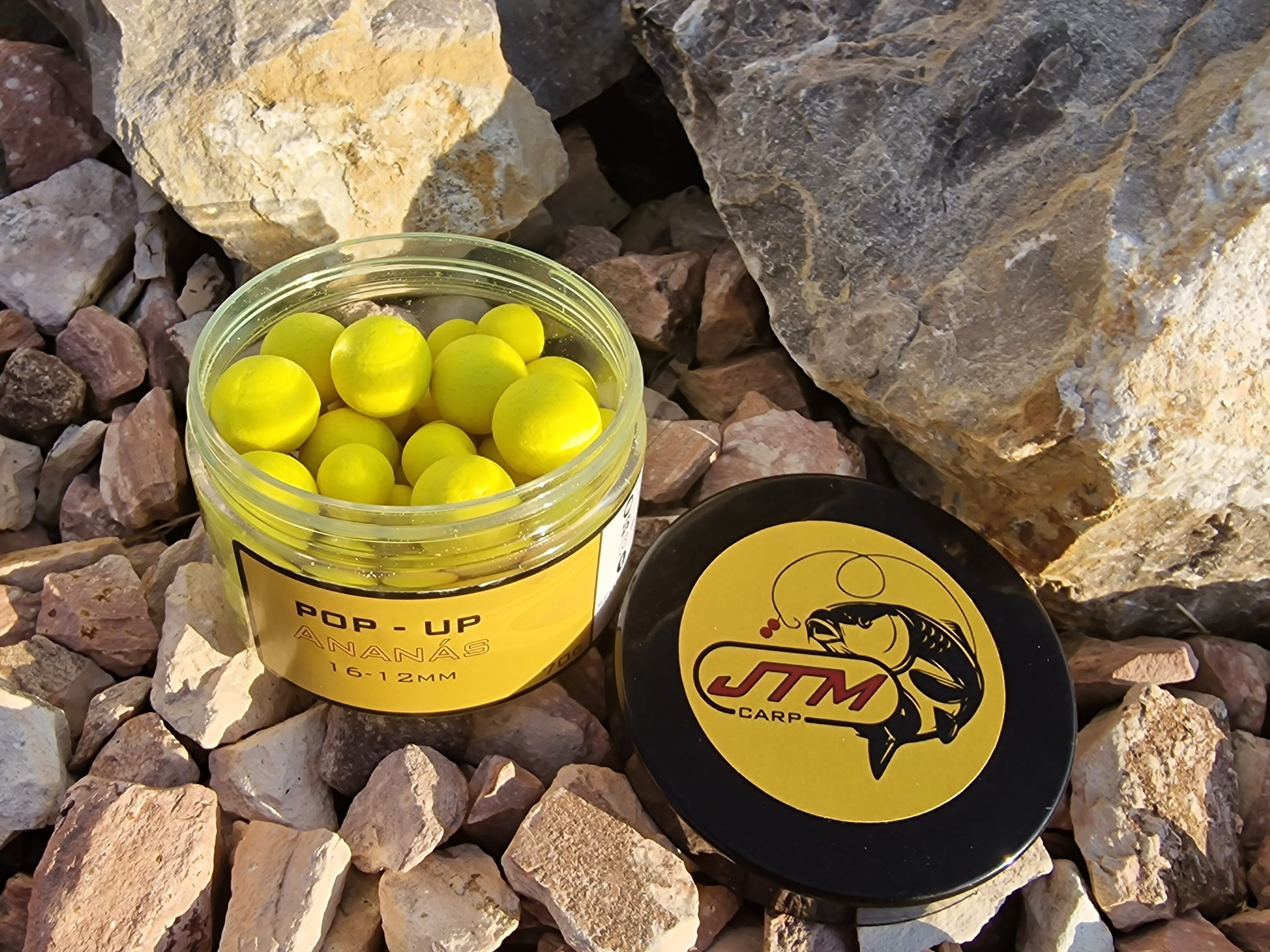 JTM Carp Plávajúce boilies 70 g ANANÁS