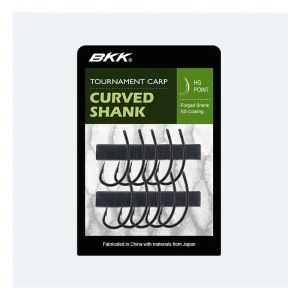 BKK jednoháčik CURVED SHANK SS